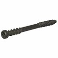 Totalturf 48439 2.5 in. x 10, Gray Star Drive Composite Deck Screws TO595656